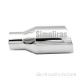 Auto Auspuffmuffler Schwanzrohrmodifikation Eins gerade geraden